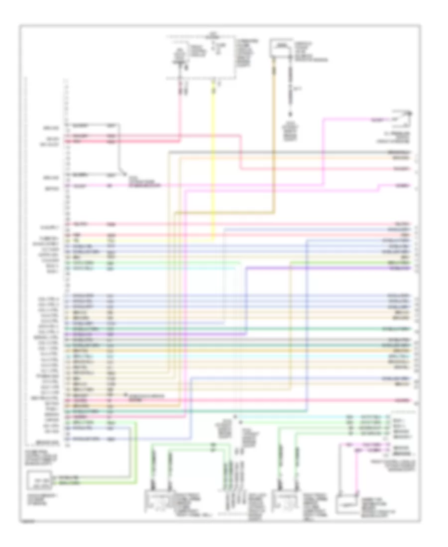 2 7L Engine Performance Wiring Diagram 1 of 5 for Dodge Charger Daytona R T 2006