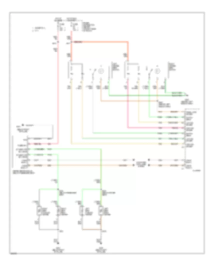 Heated Seats Wiring Diagram for Dodge Charger Daytona RT 2006