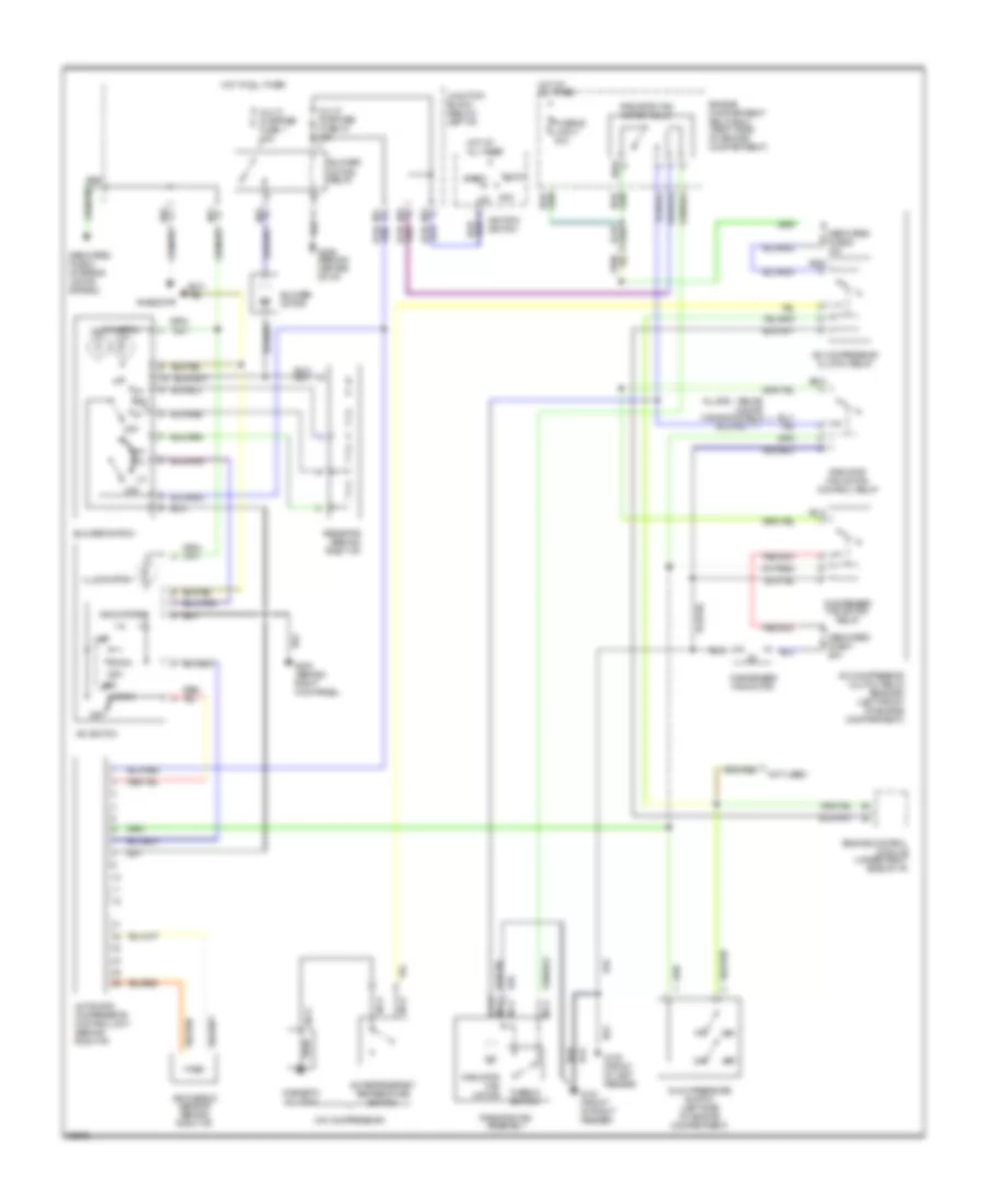 1 5L A C Wiring Diagram for Dodge Colt ES 1994