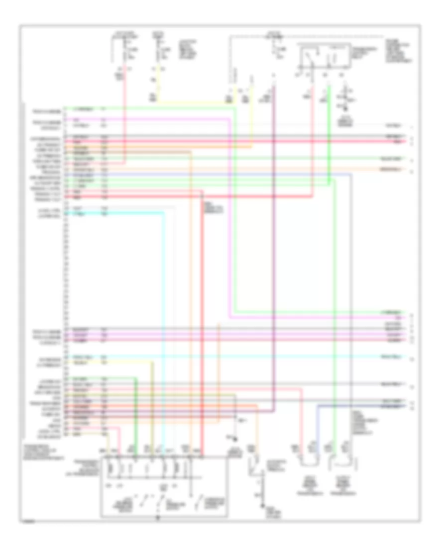 A T Wiring Diagram 1 of 2 for Dodge Grand Caravan LE 2000