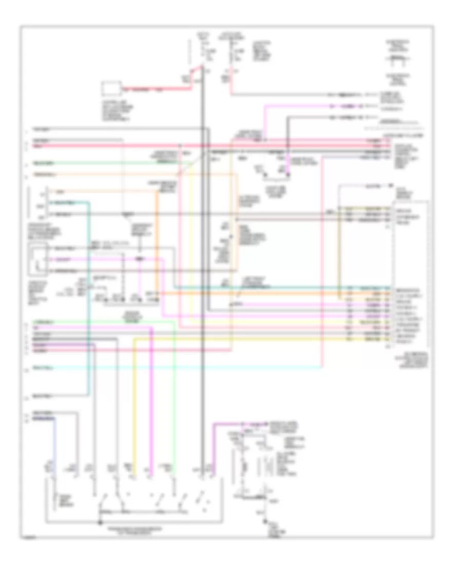A T Wiring Diagram 2 of 2 for Dodge Grand Caravan LE 2000