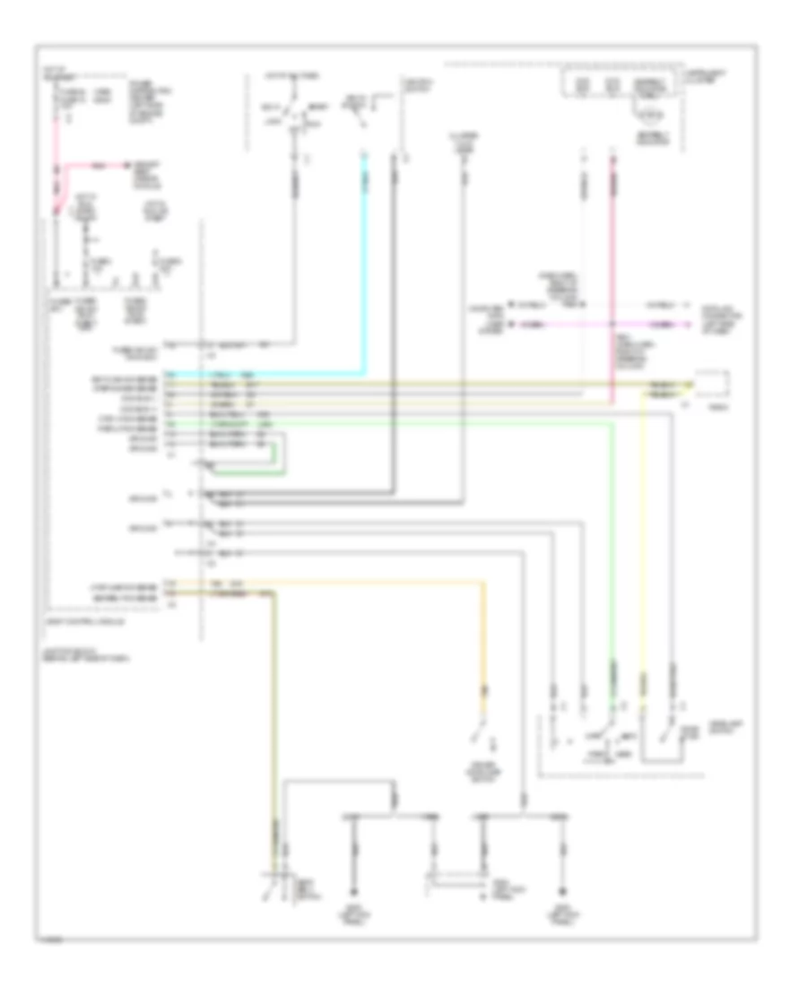 Warning System Wiring Diagrams for Dodge Grand Caravan LE 2000