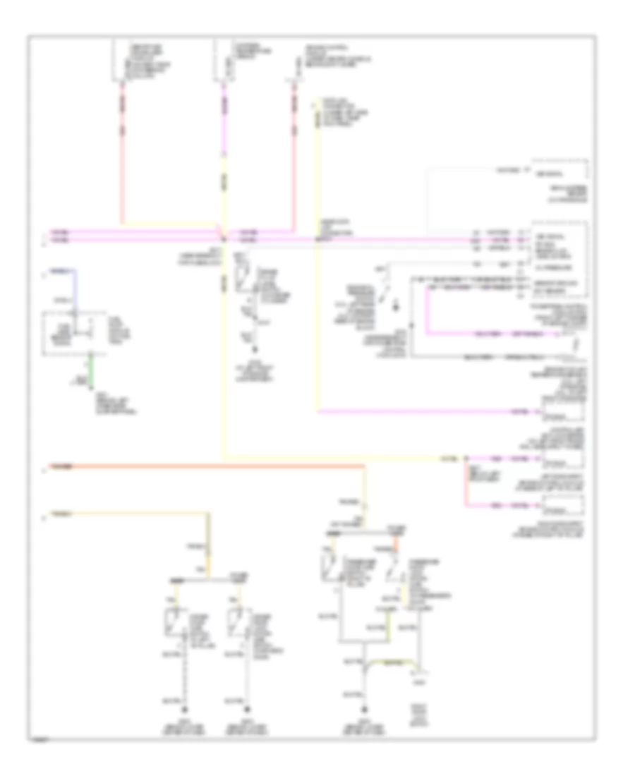 Instrument Cluster Wiring Diagram 2 of 2 for Dodge Neon SE 2004