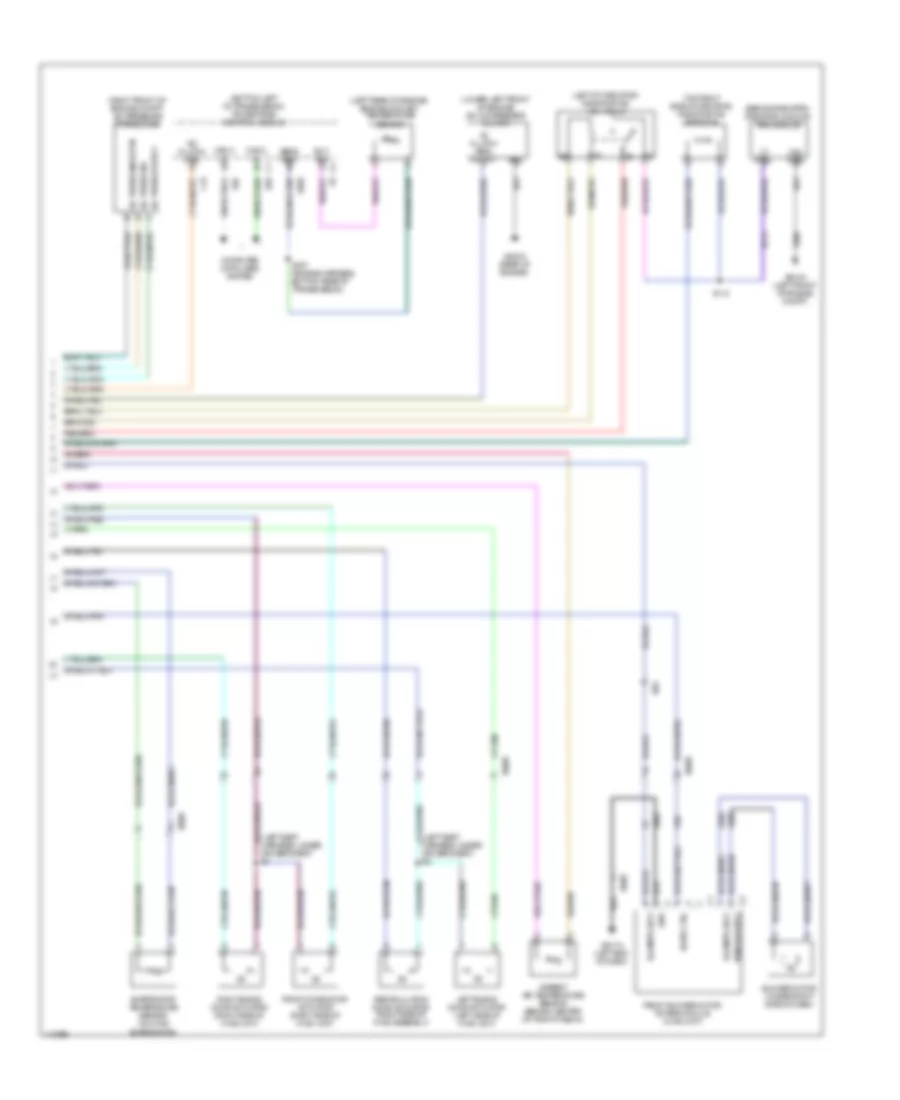 Automatic AC Wiring Diagram (2 of 2) for Dodge Grand Caravan American Value Package 2014