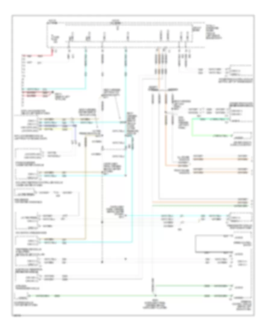 Computer Data Lines Wiring Diagram 1 of 3 for Dodge Grand Caravan American Value Package 2014