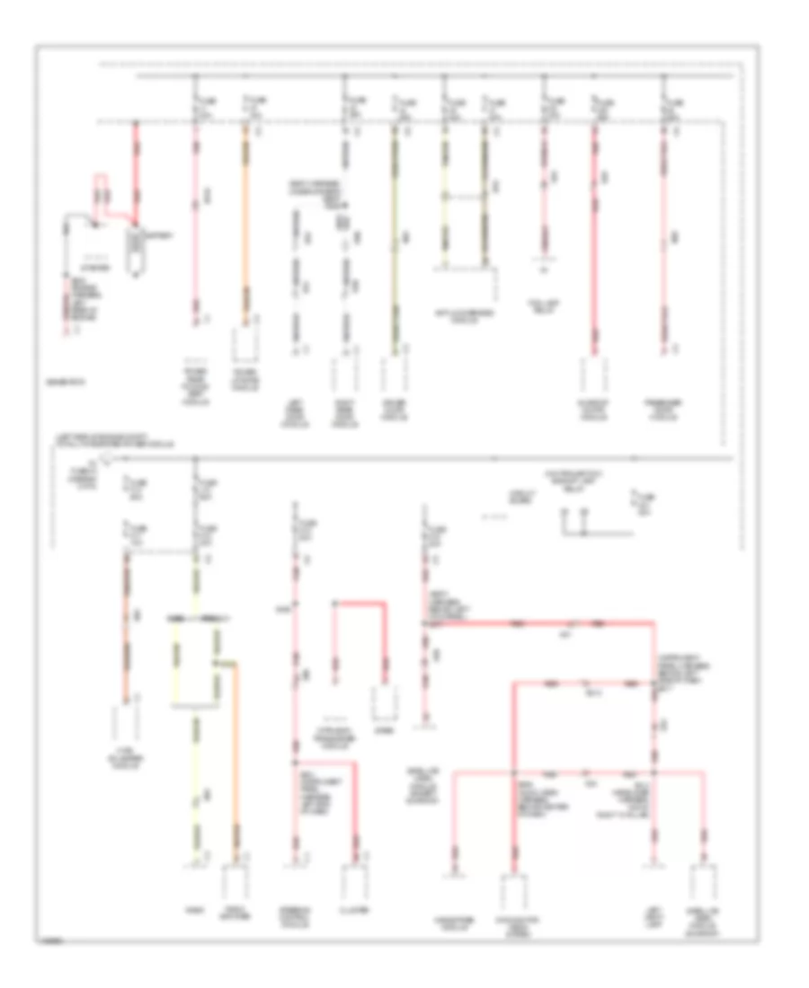 Power Distribution Wiring Diagram 1 of 5 for Dodge Grand Caravan American Value Package 2014