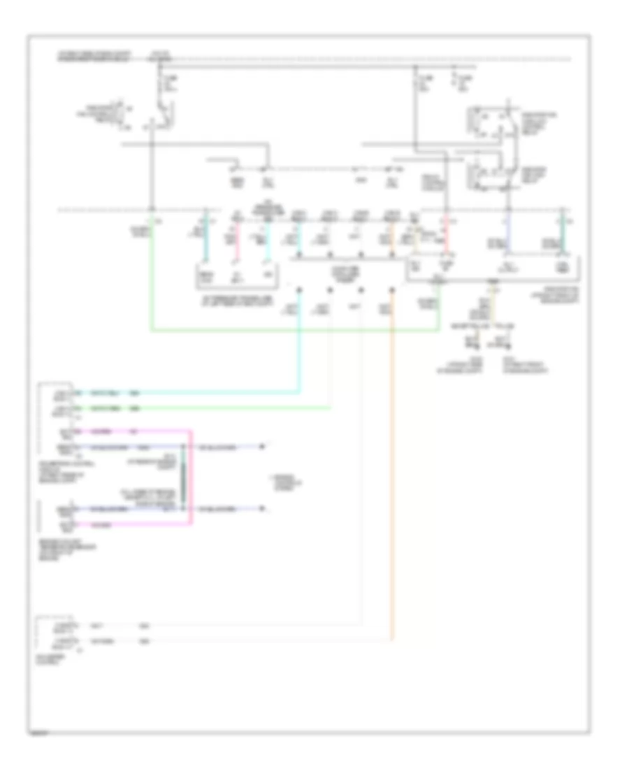 Cooling Fan Wiring Diagram for Dodge Charger RT 2006