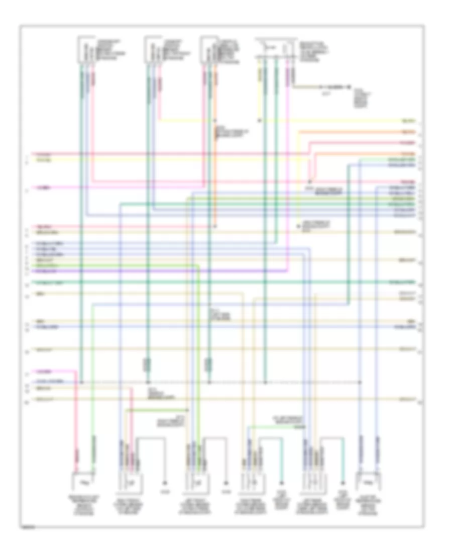 3 5L Engine Performance Wiring Diagram Early Production without Autostick 3 of 5 for Dodge Charger R T 2006