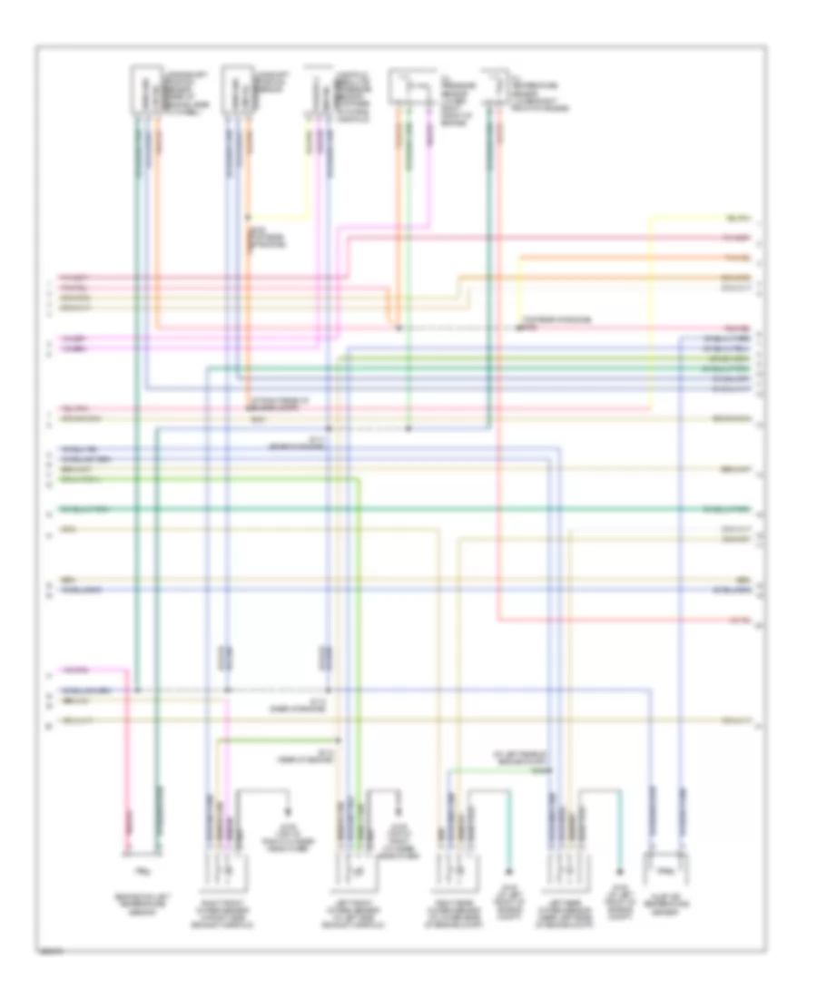 6.1L, Engine Performance Wiring Diagram (3 of 4) for Dodge Charger RT 2006