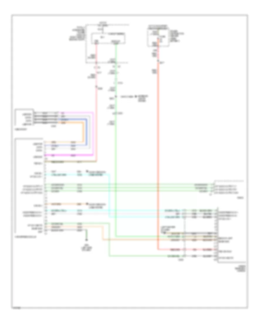 Hands Free Module Wiring Diagram for Dodge Challenger SXT 2013