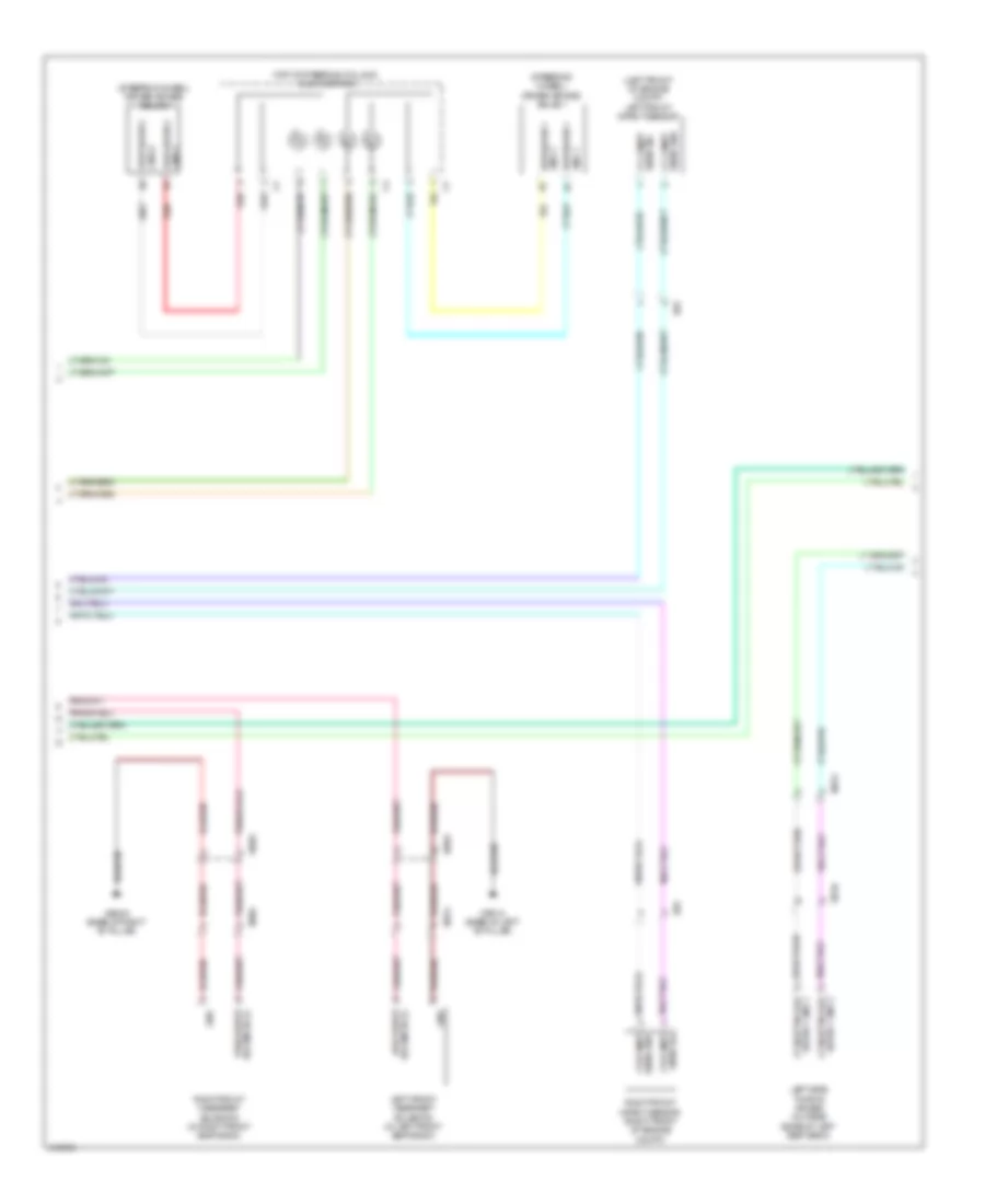 Supplemental Restraints Wiring Diagram 2 of 3 for Dodge Grand Caravan R T 2014