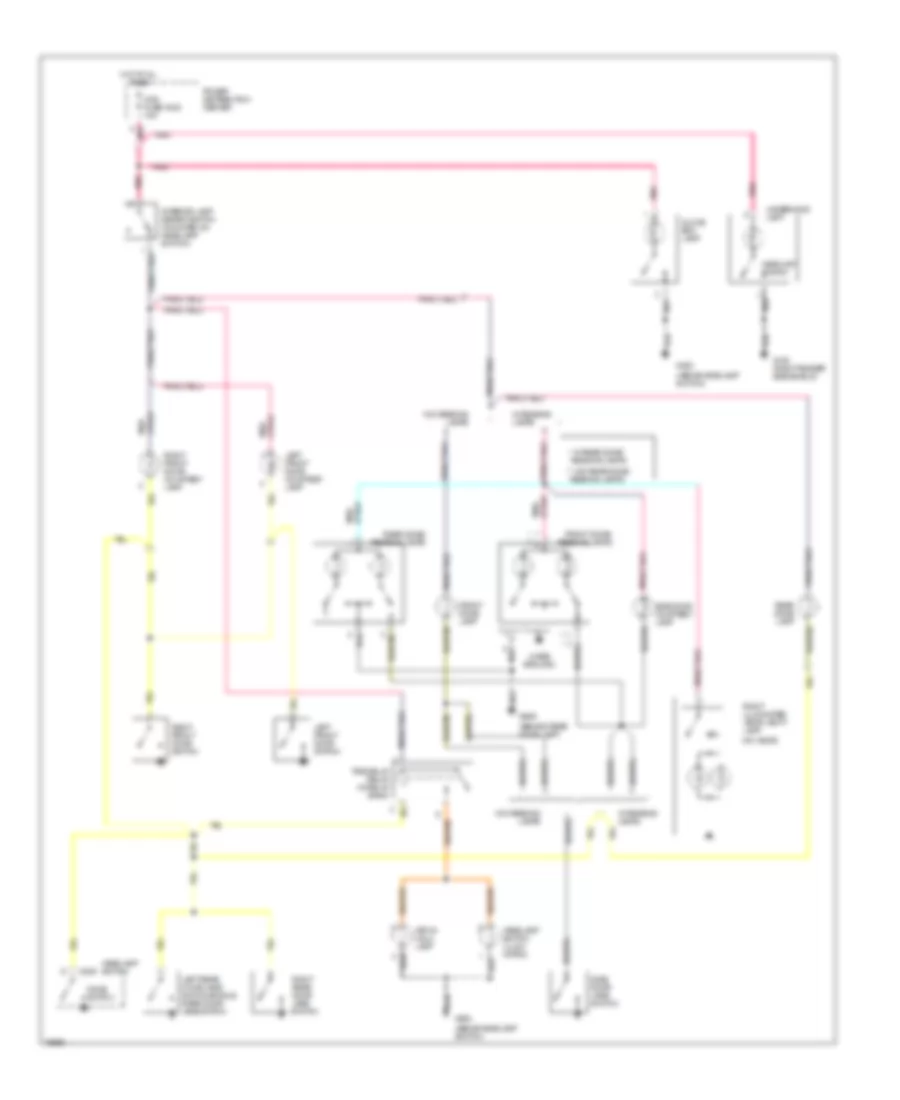 Courtesy Lamps Wiring Diagram for Dodge Ram Wagon B1996 1500