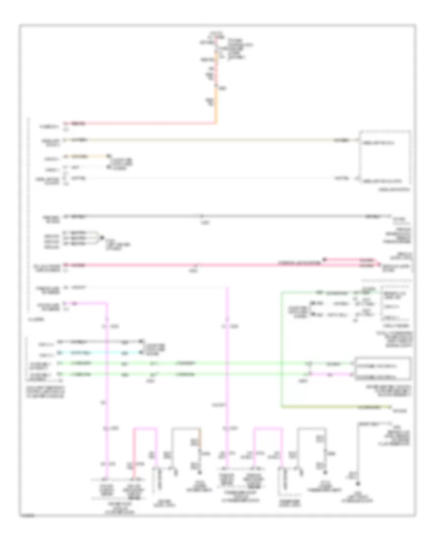 Chime Wiring Diagram for Dodge Challenger SXT Plus 2013