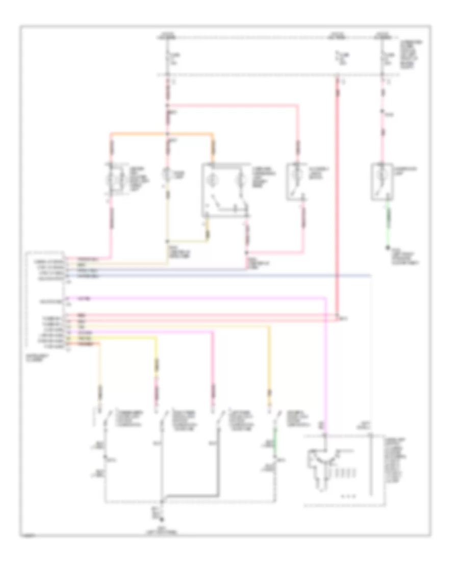 Courtesy Lamps Wiring Diagram for Dodge Pickup R2002 1500