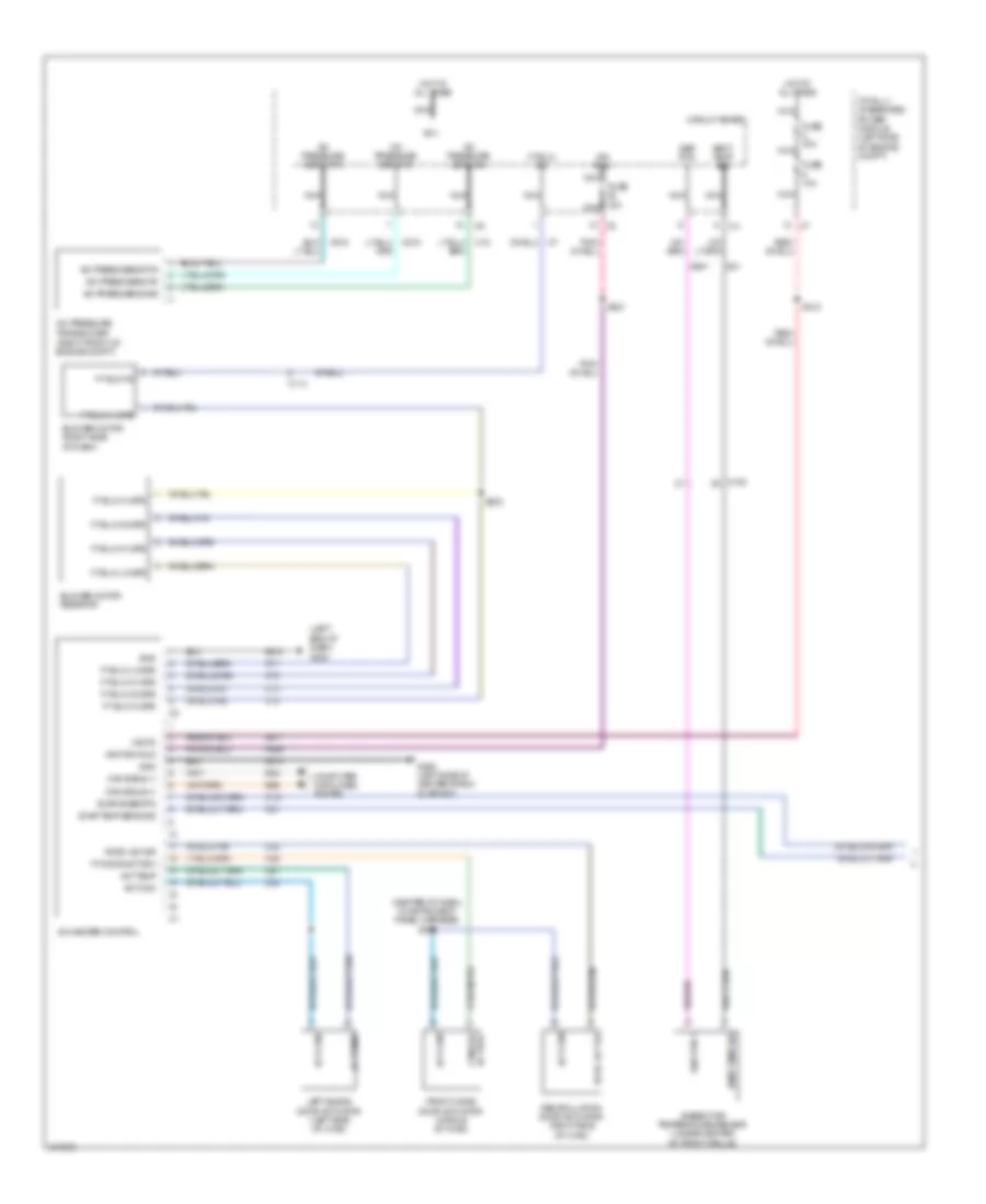 Manual A C Wiring Diagram 1 of 2 for Dodge Avenger Express 2011