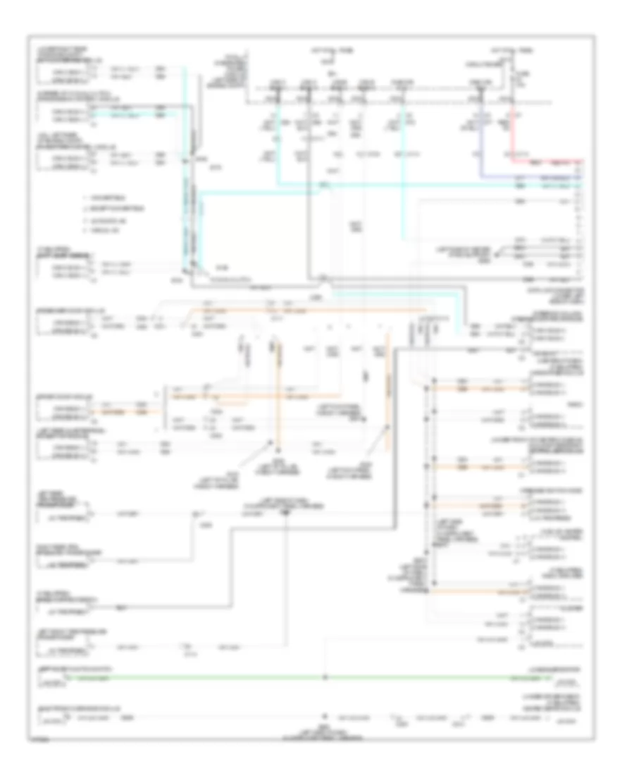Computer Data Lines Wiring Diagram for Dodge Avenger Express 2011