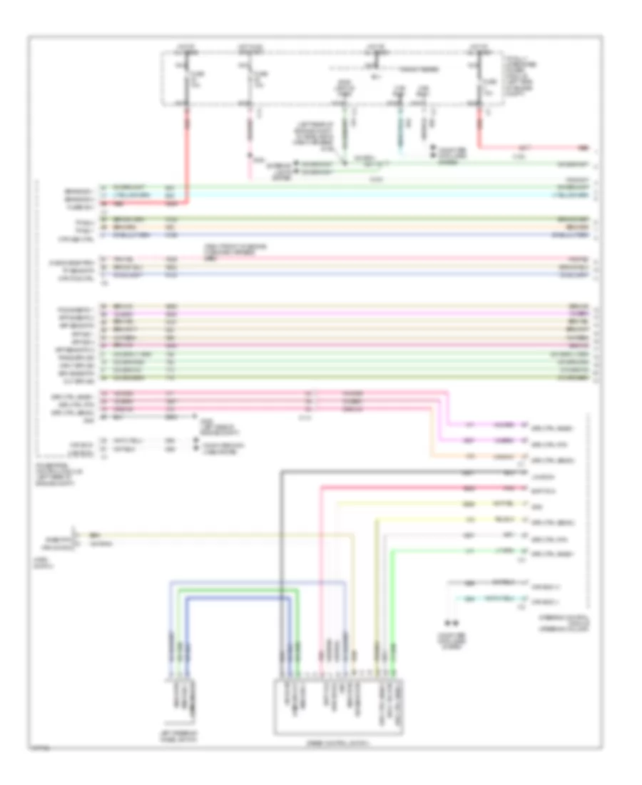 3.6L, Cruise Control Wiring Diagram (1 of 2) for Dodge Avenger Express 2011