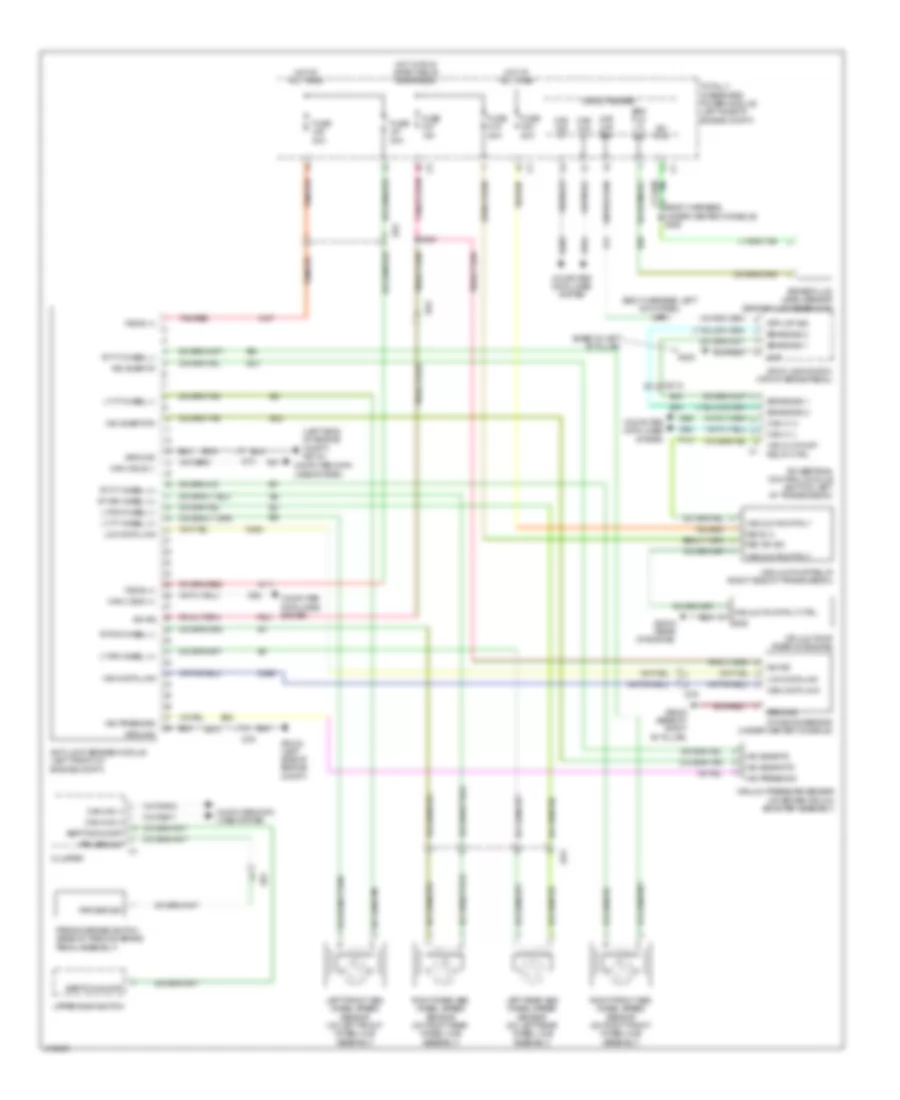 Anti lock Brakes Wiring Diagram for Dodge Grand Caravan SE 2014