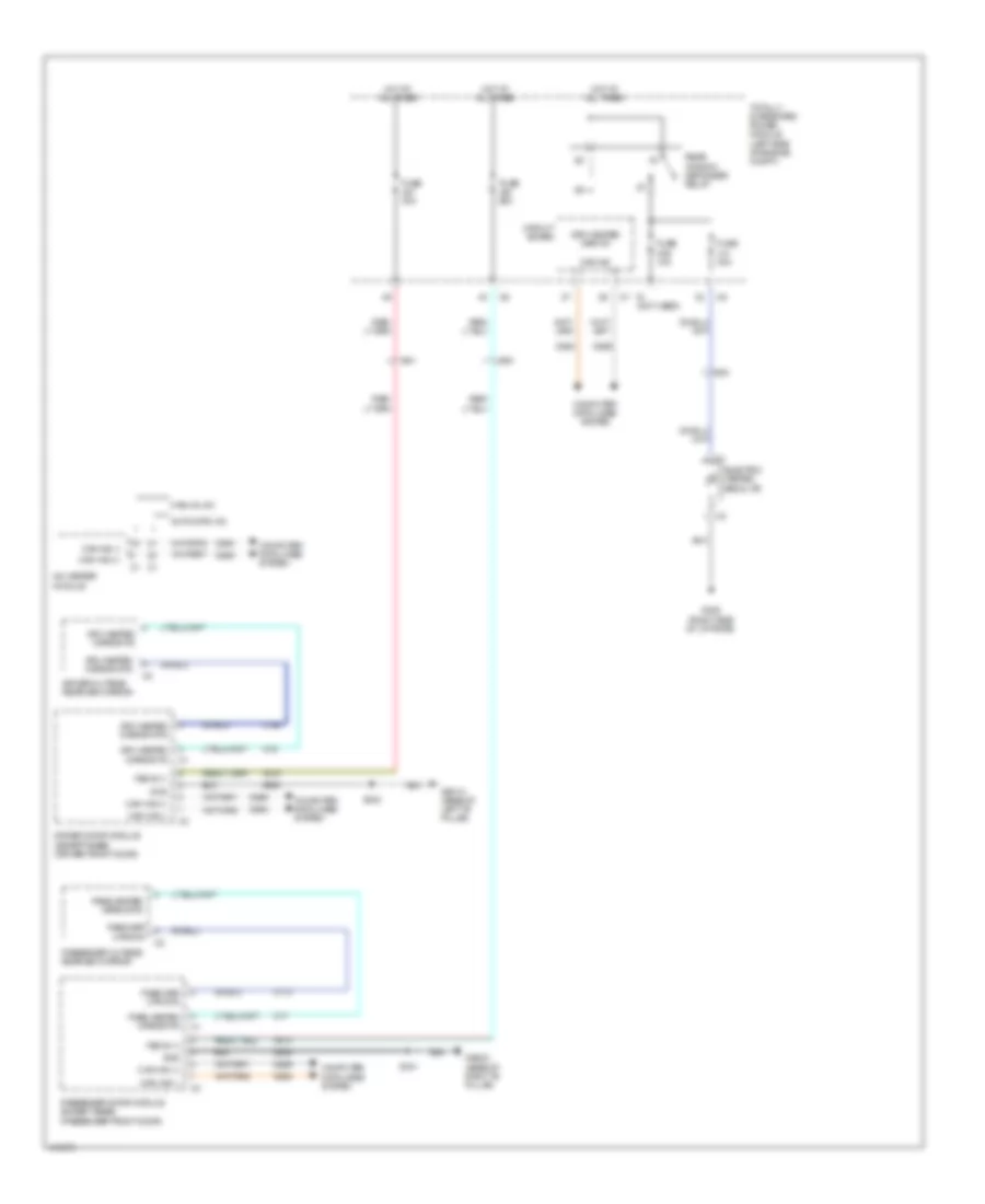 Defoggers Wiring Diagram for Dodge Grand Caravan SE 2014