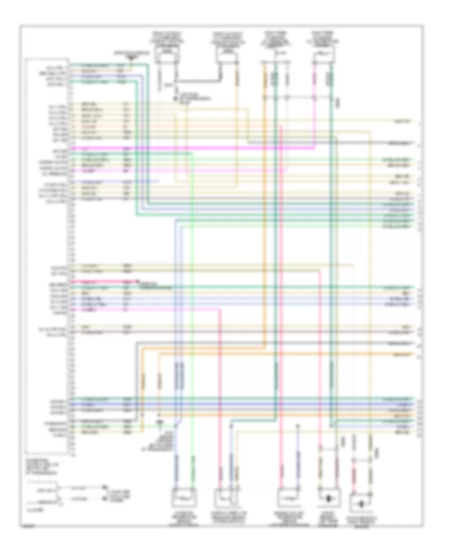 3.6L, Engine Performance Wiring Diagram (1 of 6) for Dodge Grand Caravan SE 2014