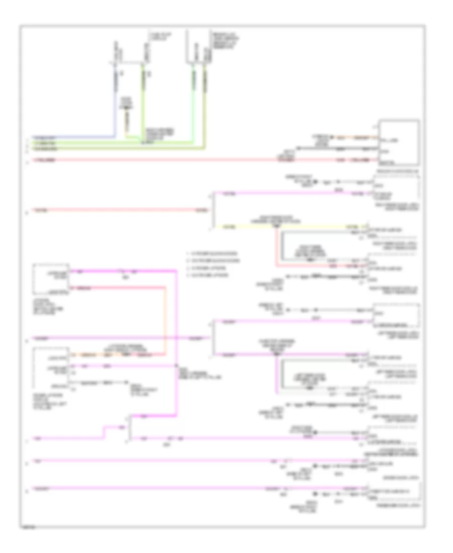 Instrument Cluster Wiring Diagram 2 of 2 for Dodge Grand Caravan SE 2014