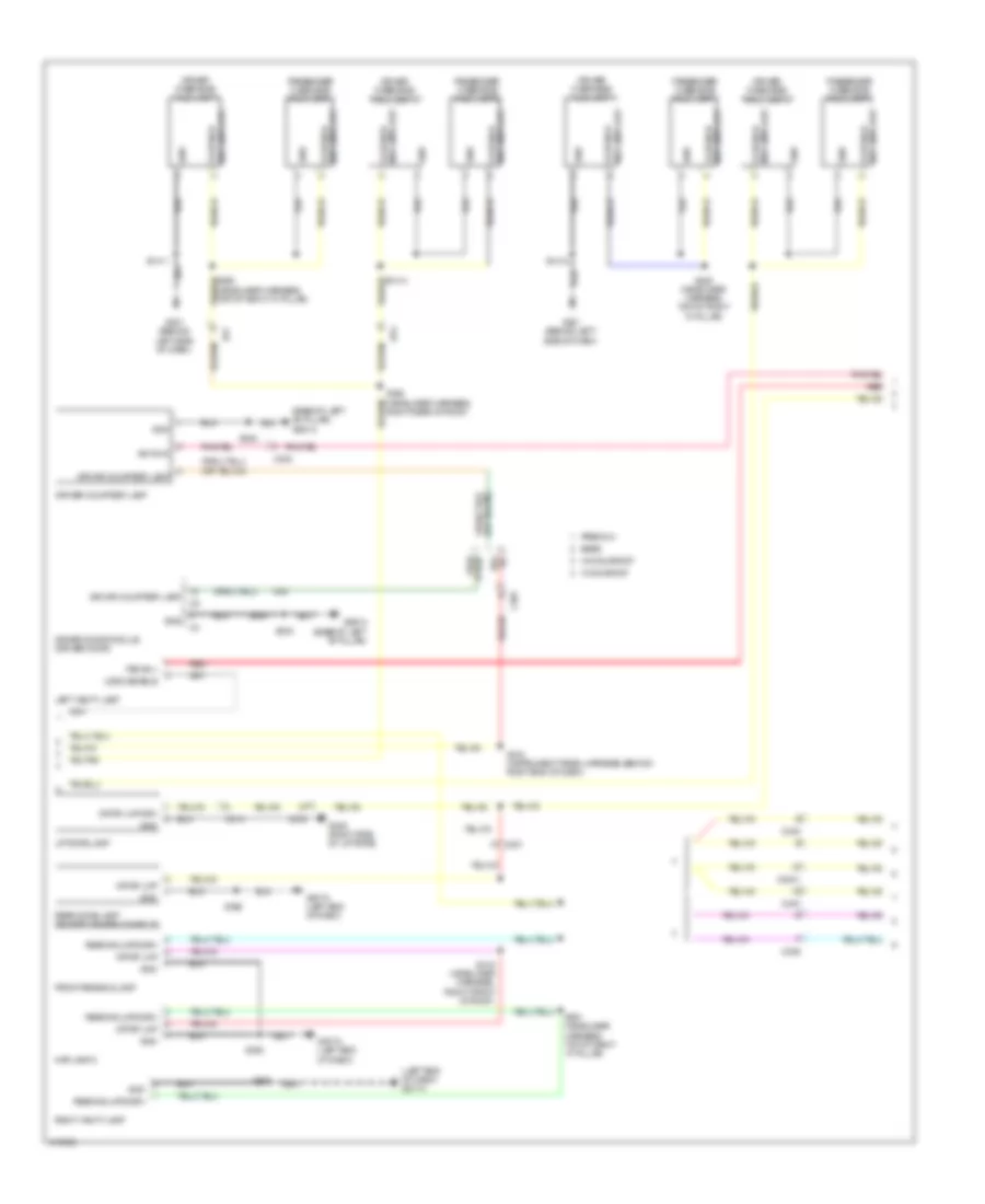 Courtesy Lamps Wiring Diagram 2 of 3 for Dodge Grand Caravan SE 2014