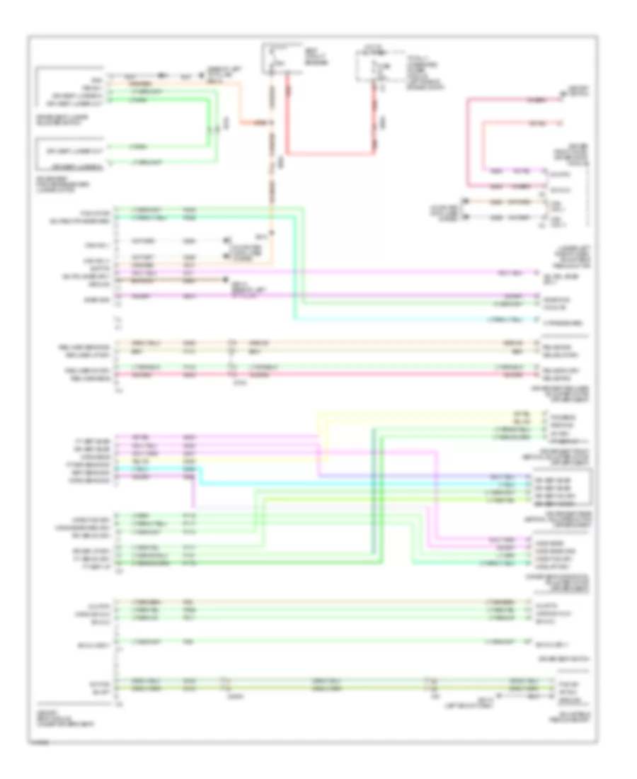 Driver s Memory Seat Wiring Diagram for Dodge Grand Caravan SE 2014