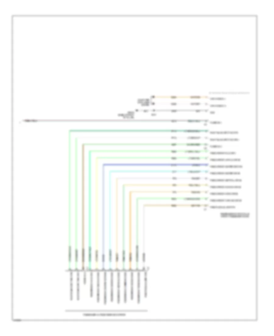 Memory Mirrors Wiring Diagram (2 of 2) for Dodge Grand Caravan SE 2014