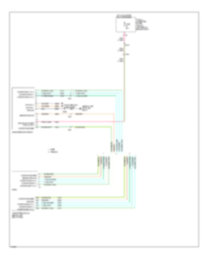 Automatic Day Night Mirror Wiring Diagram for Dodge Grand Caravan SE 2014