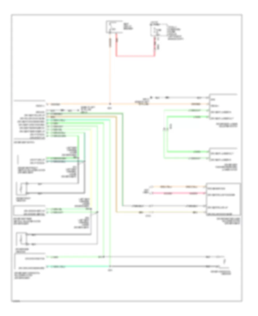 Driver Power Seat Wiring Diagram for Dodge Grand Caravan SE 2014