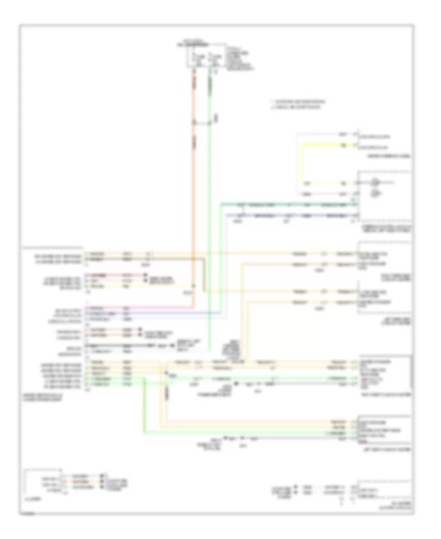 Front Heated Seats Wiring Diagram for Dodge Grand Caravan SE 2014