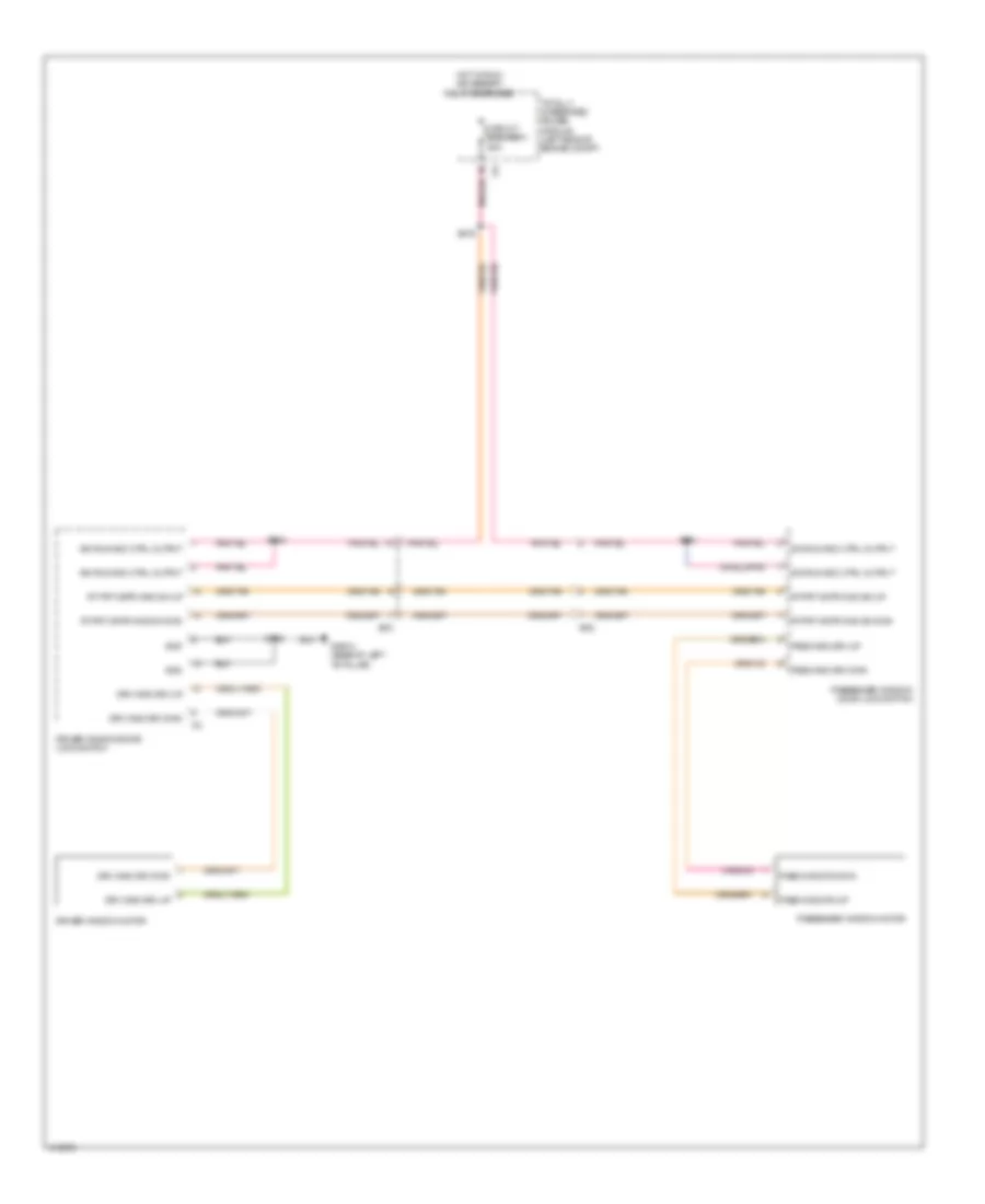 Power Windows Wiring Diagram, Base for Dodge Grand Caravan SE 2014