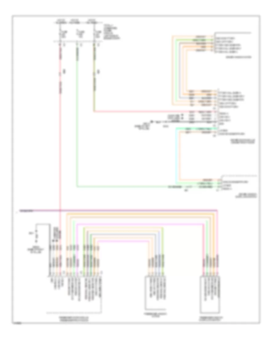 Power Windows Wiring Diagram Premium 2 of 2 for Dodge Grand Caravan SE 2014