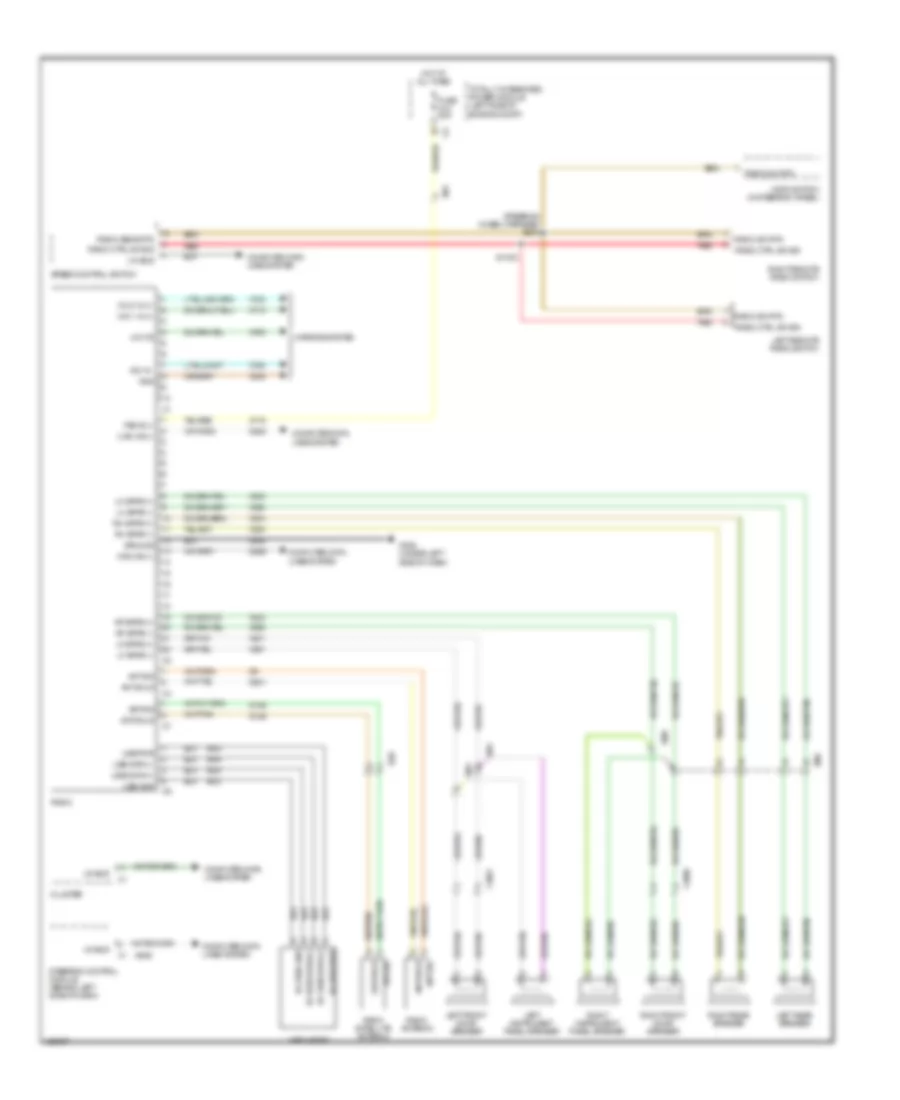 Radio Wiring Diagram, Base for Dodge Grand Caravan SE 2014