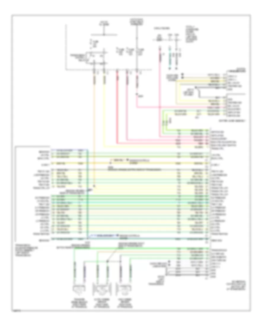 Transmission Wiring Diagram for Dodge Grand Caravan SE 2014