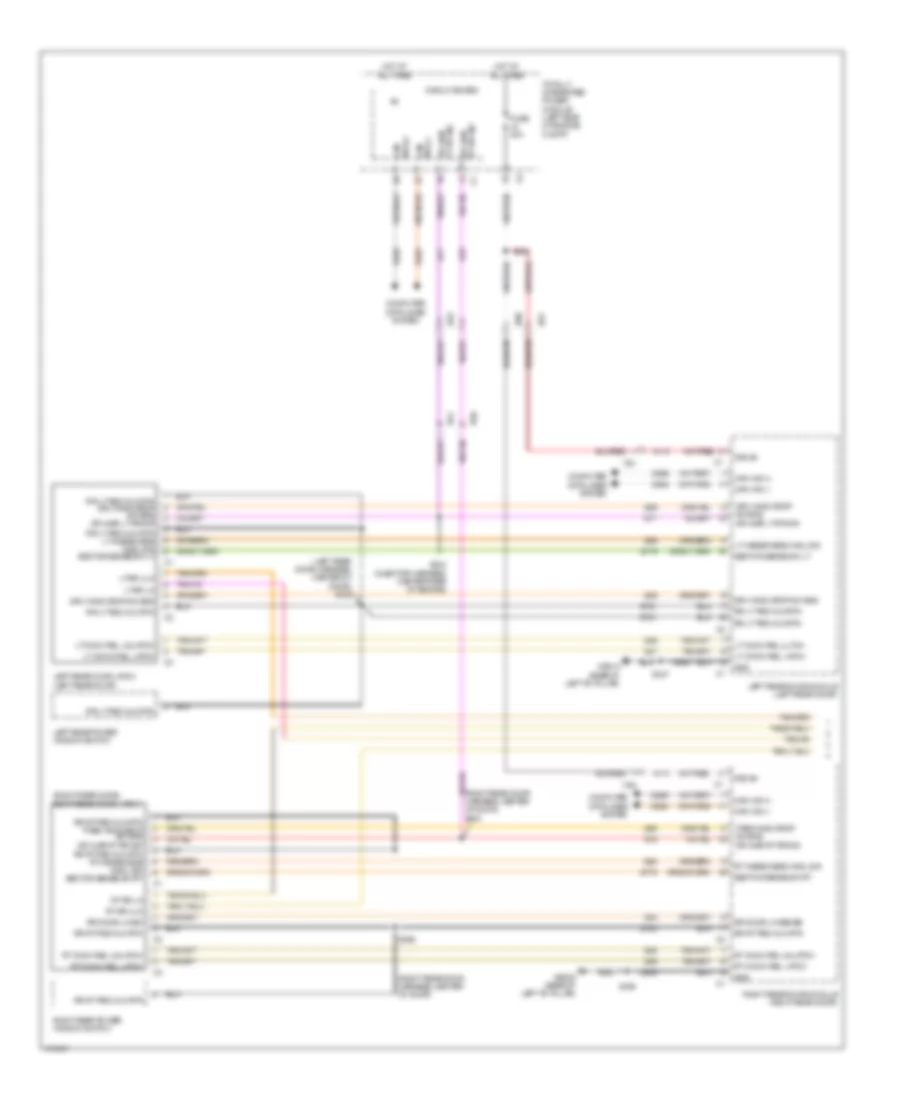 Power Sliding Door Wiring Diagram (1 of 2) for Dodge Grand Caravan SE 2014