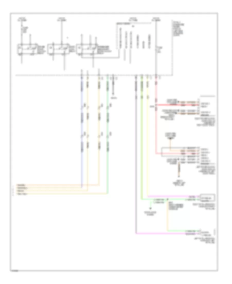Power Sliding Door Wiring Diagram (2 of 2) for Dodge Grand Caravan SE 2014
