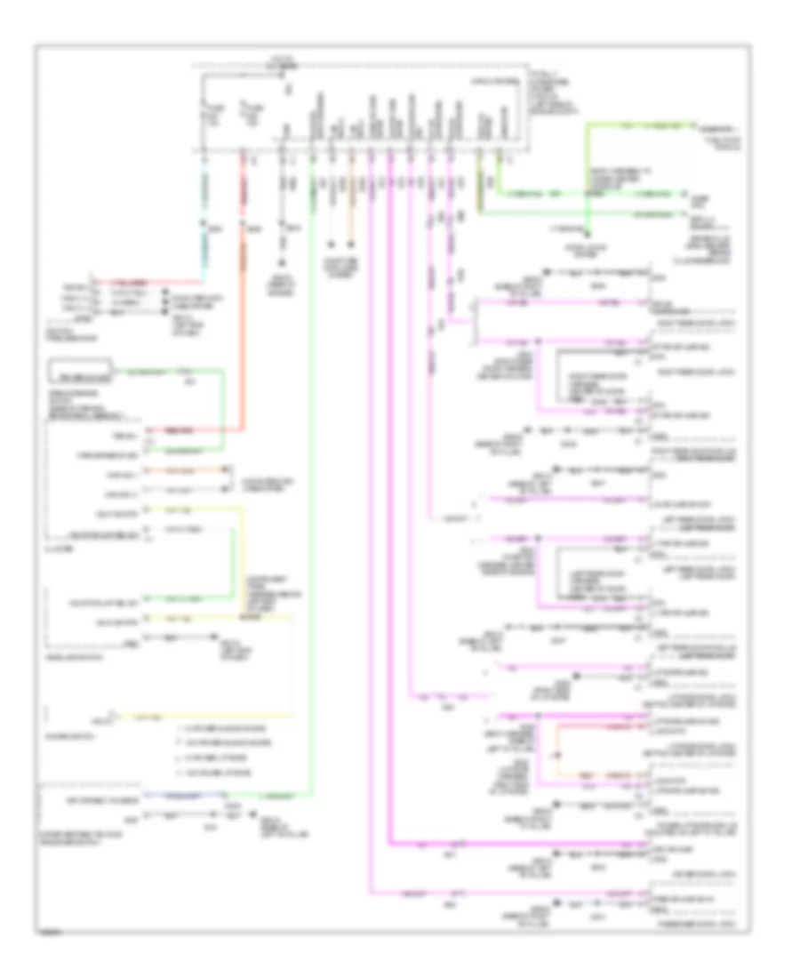 Chime Wiring Diagram for Dodge Grand Caravan SE 2014