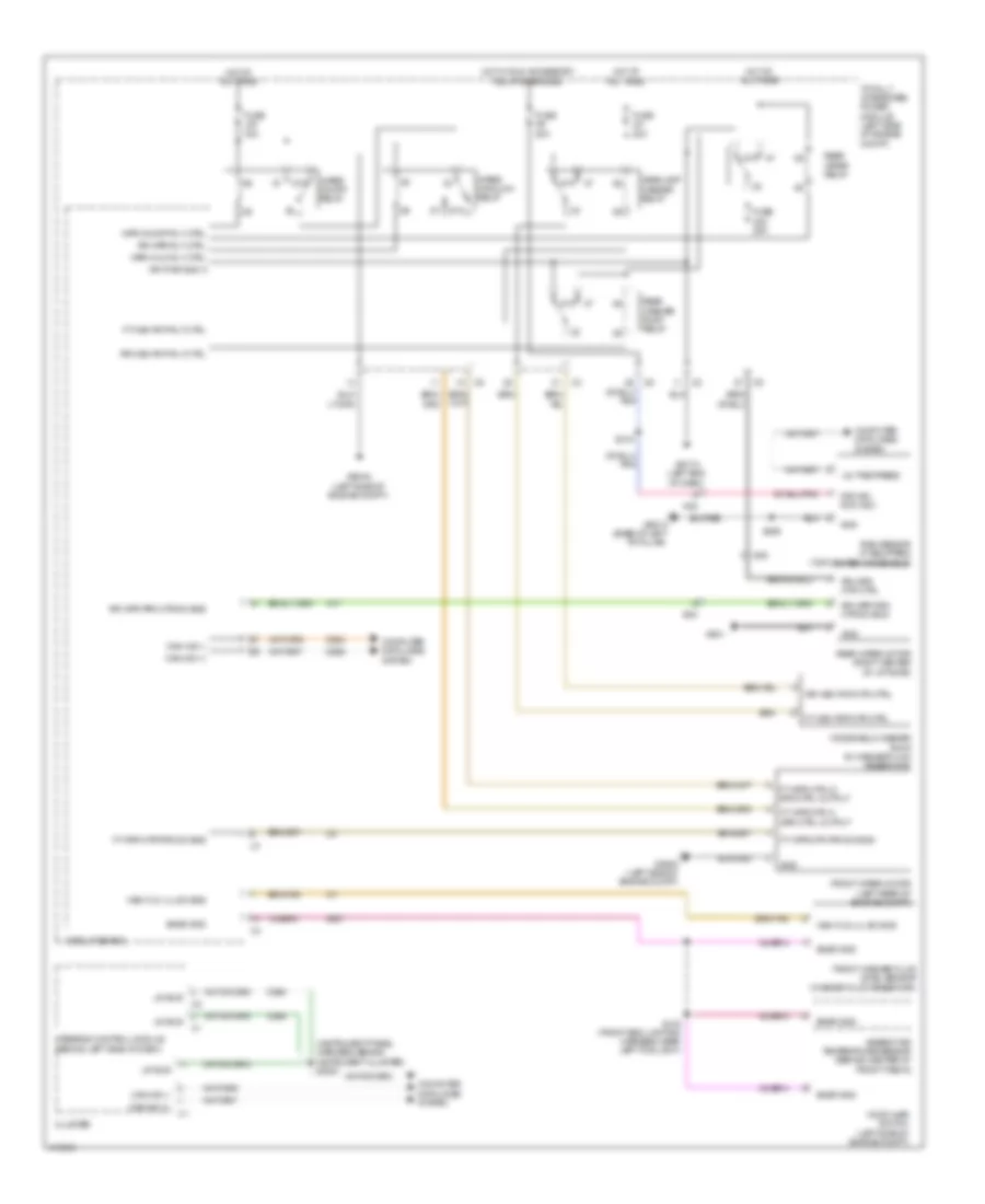 Wiper Washer Wiring Diagram for Dodge Grand Caravan SE 2014