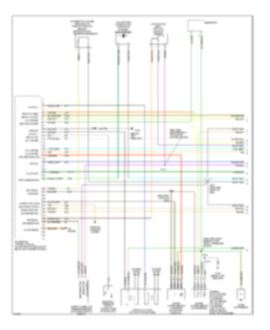 2 0L Engine Performance Wiring Diagrams 1 of 3 for Dodge Neon ES 2000