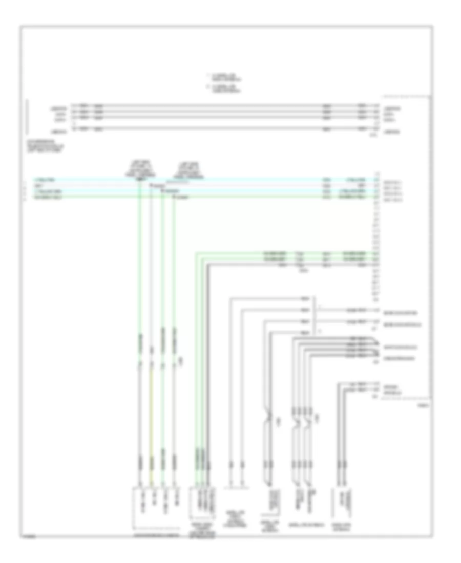 Radio Wiring Diagram Base 2 of 2 for Dodge Charger R T 2013