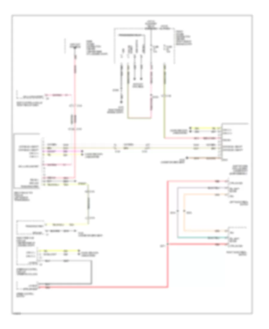 AT Wiring Diagram, 8 speed for Dodge Charger RT 2013