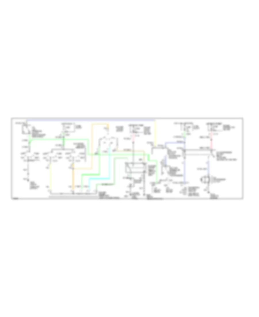 A C Wiring Diagram for Dodge Ram Wagon B1996 3500
