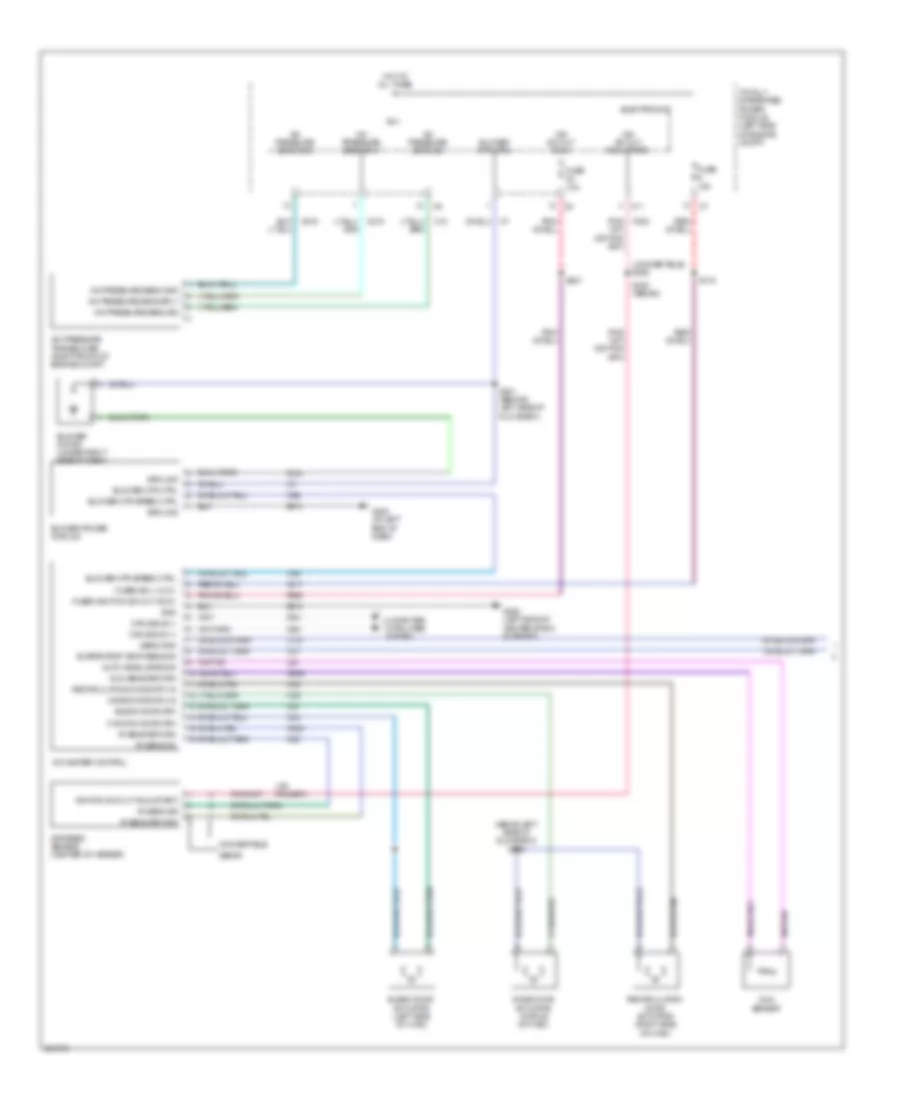 Automatic A C Wiring Diagram 1 of 2 for Dodge Avenger SXT 2008