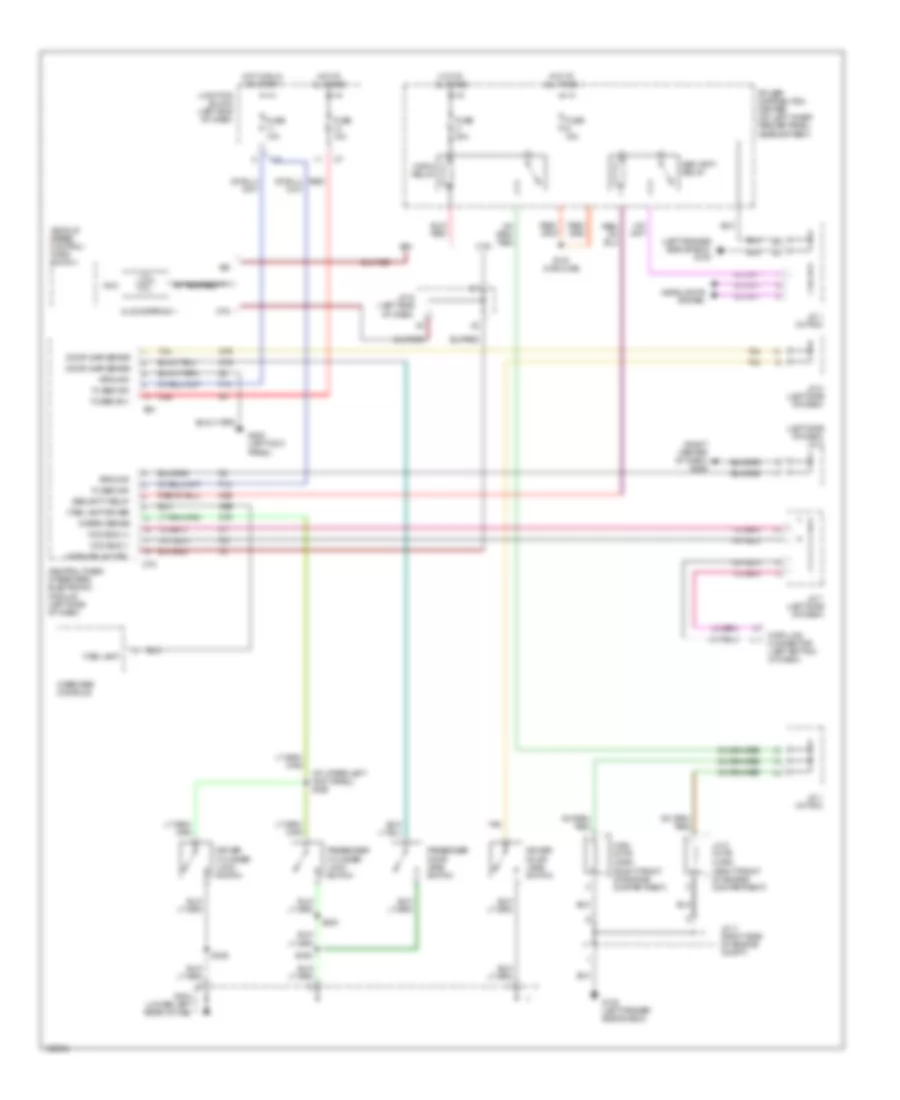 Anti-theft Wiring Diagram for Dodge Pickup R1500 2000