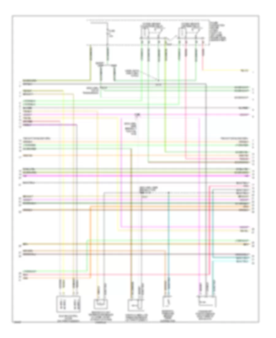 3.9L, Engine Performance Wiring Diagrams (2 of 4) for Dodge Pickup R1500 2000