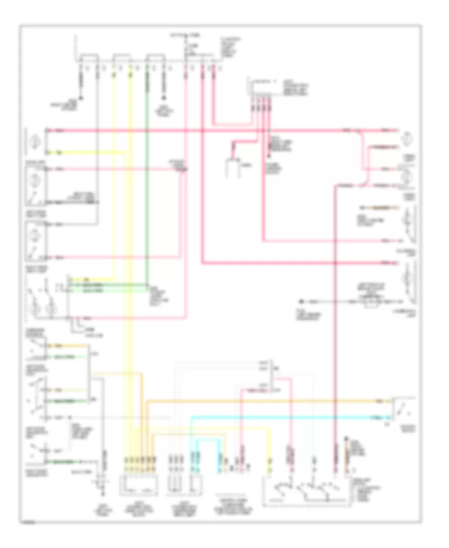 Courtesy Lamps Wiring Diagram for Dodge Pickup R2000 1500