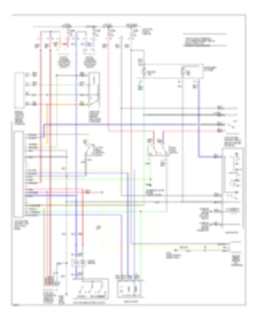 Cruise Control Wiring Diagram, MT for Dodge Stealth 1996