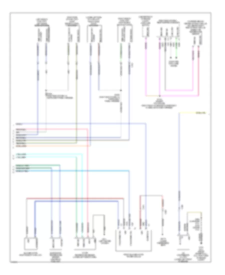Automatic AC Wiring Diagram (2 of 3) for Dodge Charger SE 2013