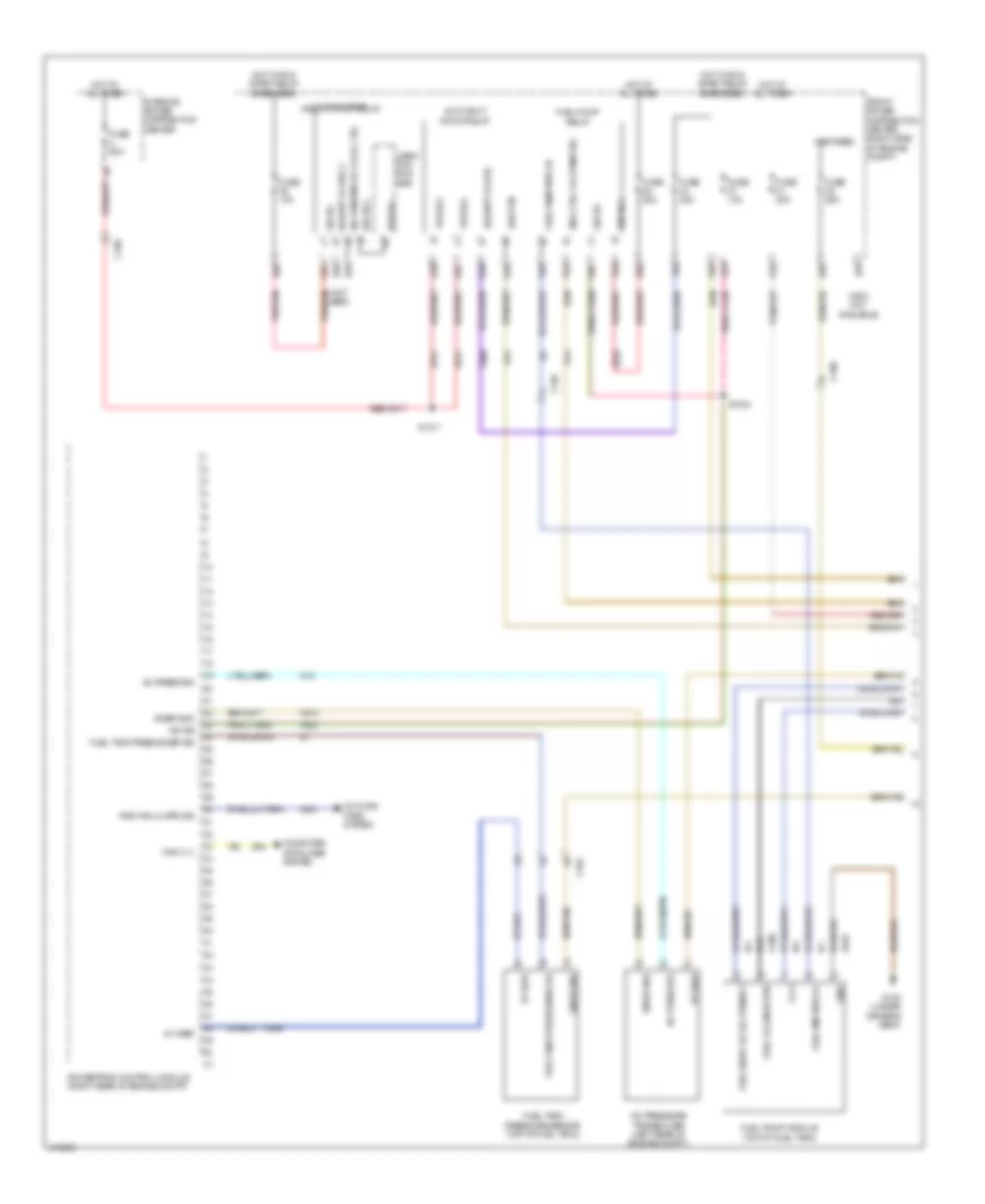 6.4L, Engine Performance Wiring Diagram (1 of 5) for Dodge Charger SE 2013